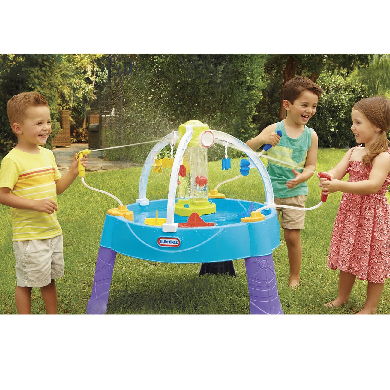 Little Tikes Fun Zone Battle Splash Water Play Table thumbnail 3