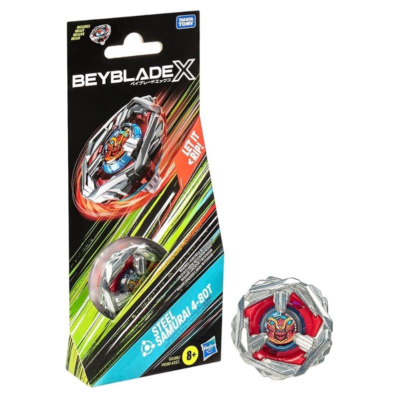Beyblade X Steel Samurai 4-80T Booster Pack Set