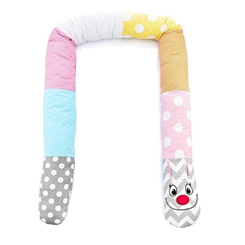 Babyjem Baby Snake Pillow - Pink thumbnail 2