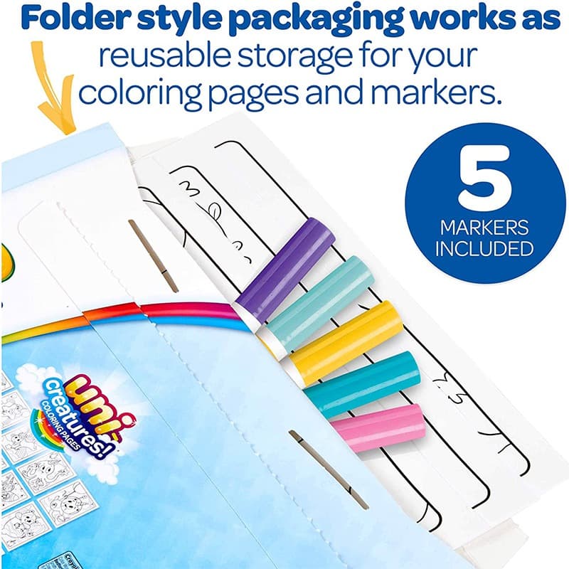 Crayola Color Wonder Foldalope - Uni-Creatures thumbnail 4