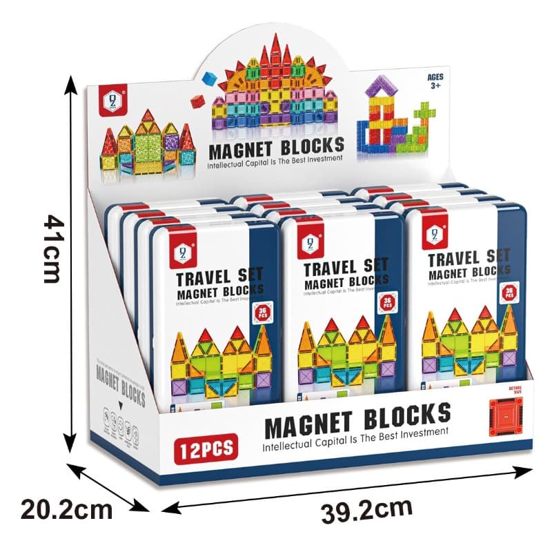 Travel Magnetic Plates – 36 Pieces thumbnail 2