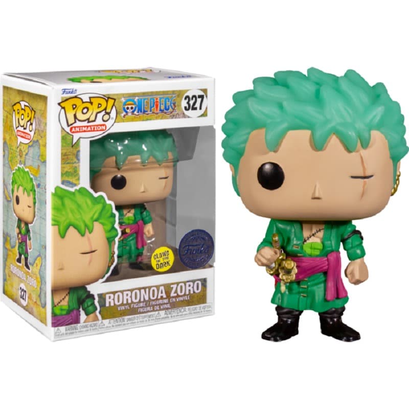 Funko Pop Animation Roronoa Zoro Glow in the Dark Vinyl Figure