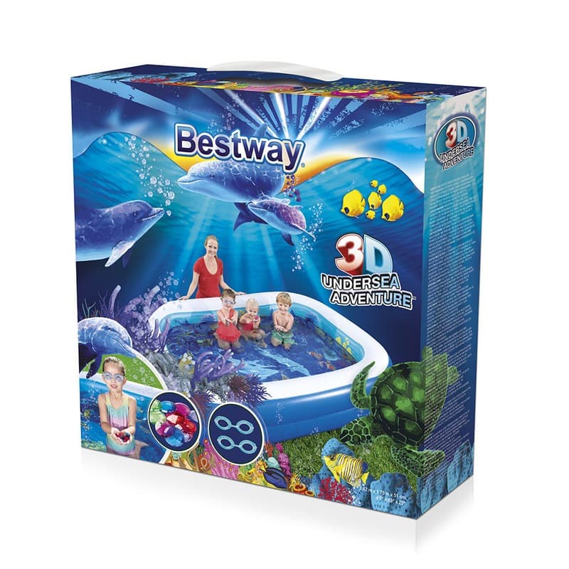 Bestway - 3D Undersea Adventure Pool thumbnail 4