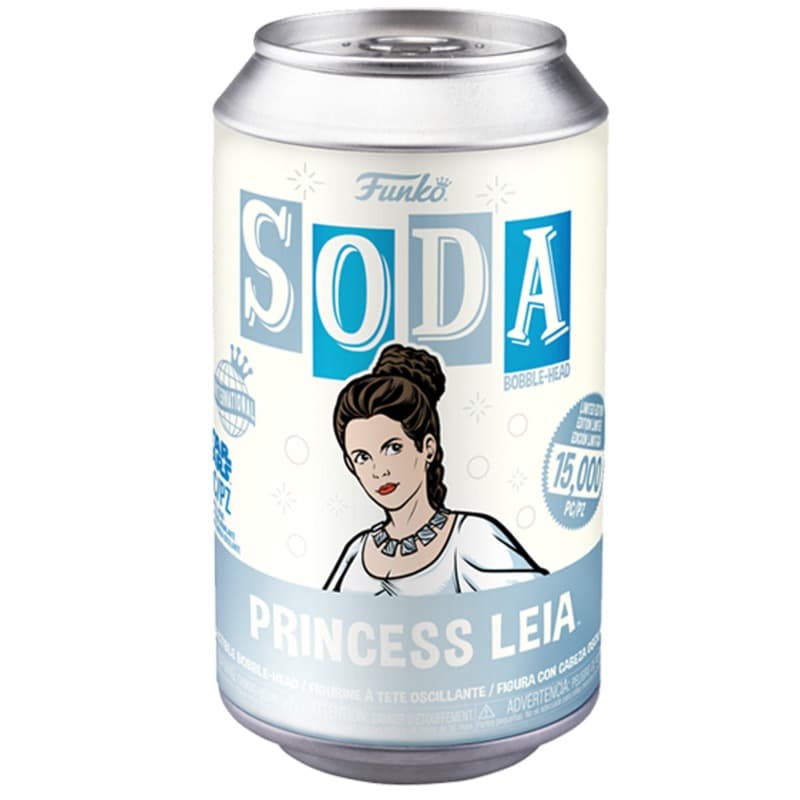 Funko Pop Vinyl Soda Star Wars Leia with Chase