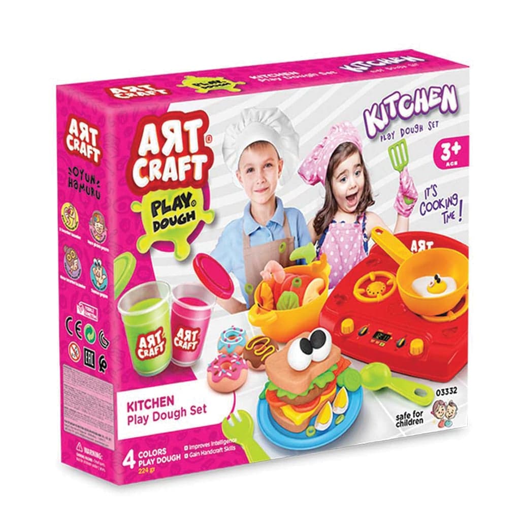 Art Craft Kitchen Dough Set - 12 Pcs