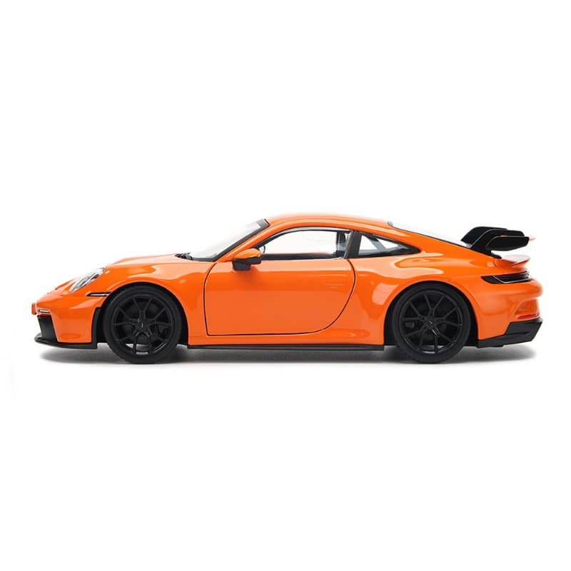 Burago Diecast Porsche Coupe -Orange thumbnail 4