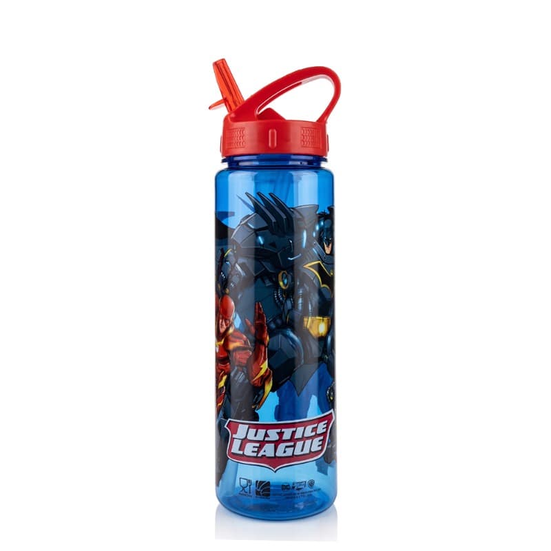 Character Plastic 550ml Water Bottle Blue