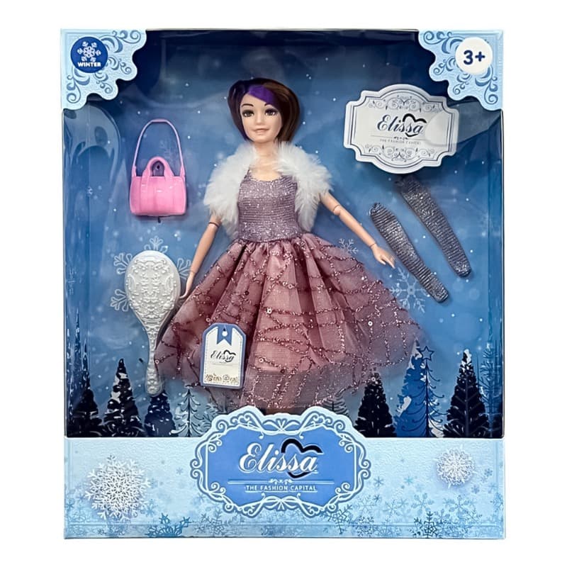 إيليسا - دمية فاشن وينتر ستايل 3 - 29 سم