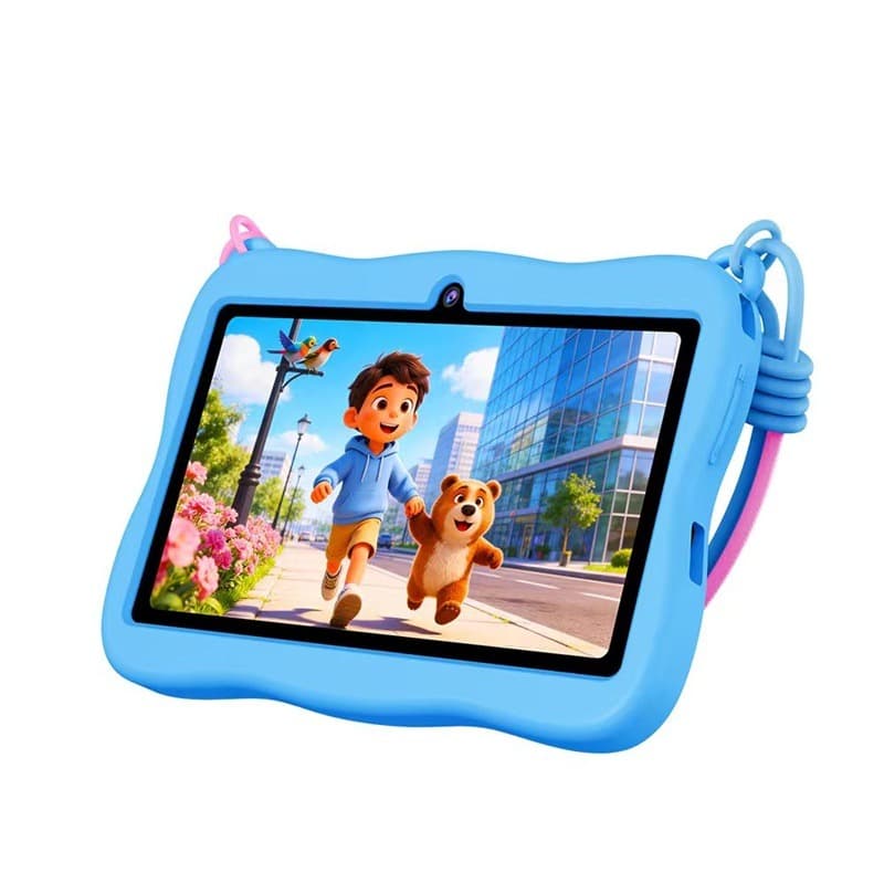 Kids Tablet 7 inches 4+128GB Blue