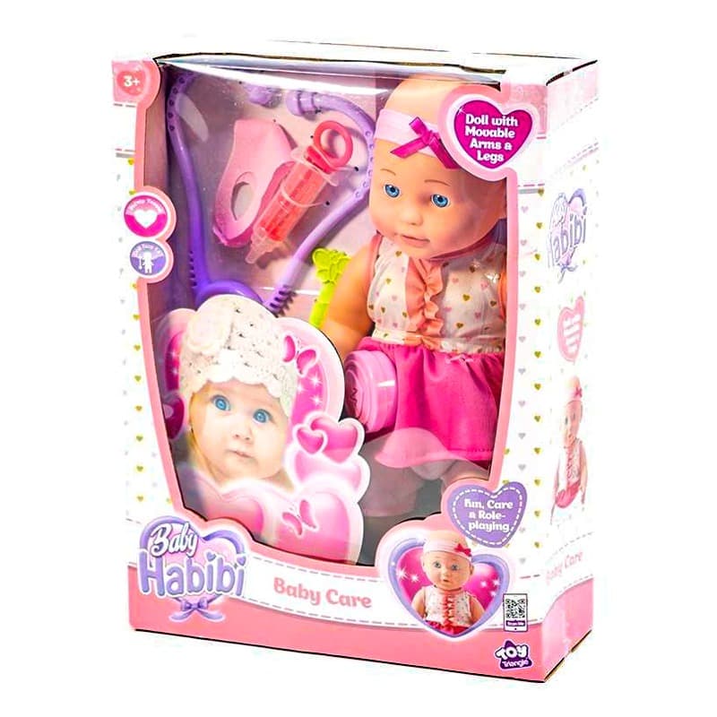 Baby Habibi Doctor and Child Care Doll - 14 cm thumbnail 4