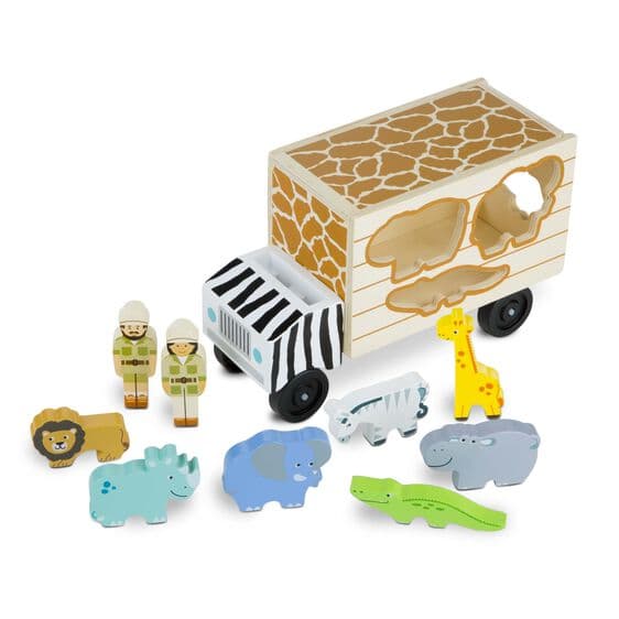 Melissa And Doug Animal Rescue Wooden Play Set thumbnail 3