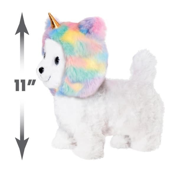 Barbie Walking Puppy With Removable Unicorn Hood thumbnail 5
