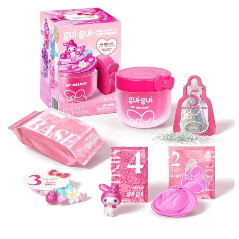 Gui Gui Slime Hello Kitty And Friends Single Pack - My Melody thumbnail 2