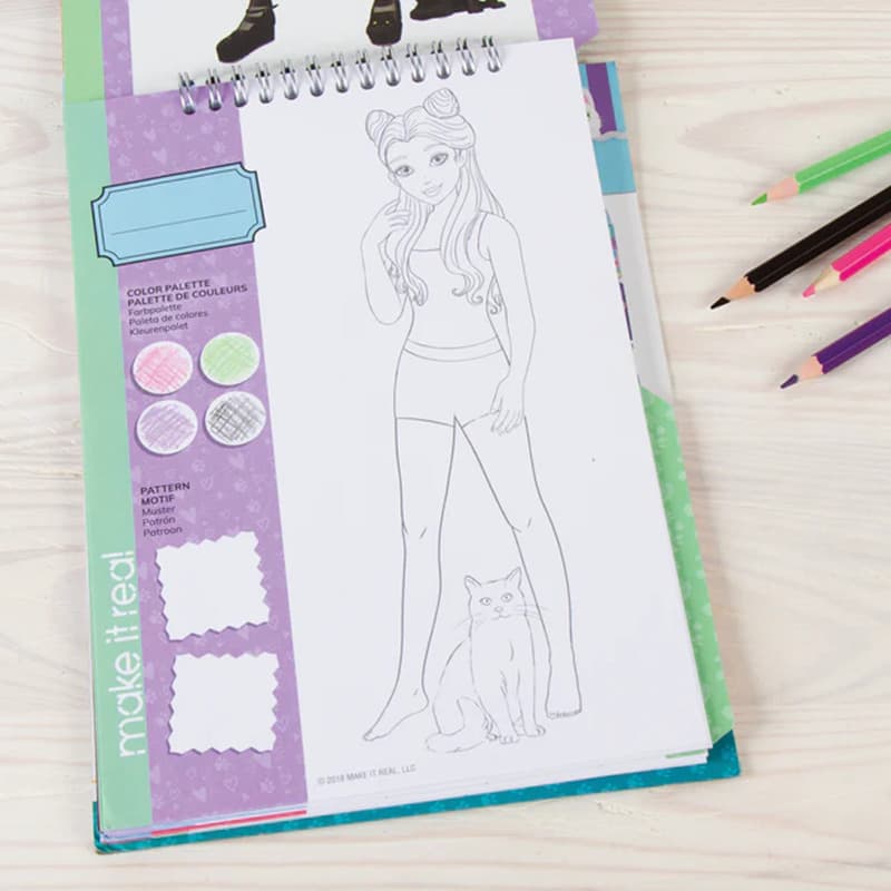 Make It Real Sketchbook Pretty Kitty thumbnail 3