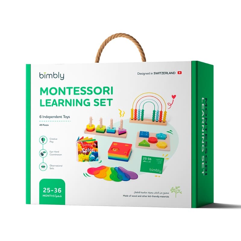 Bimbly Montessori Learning Box 25-36 months
