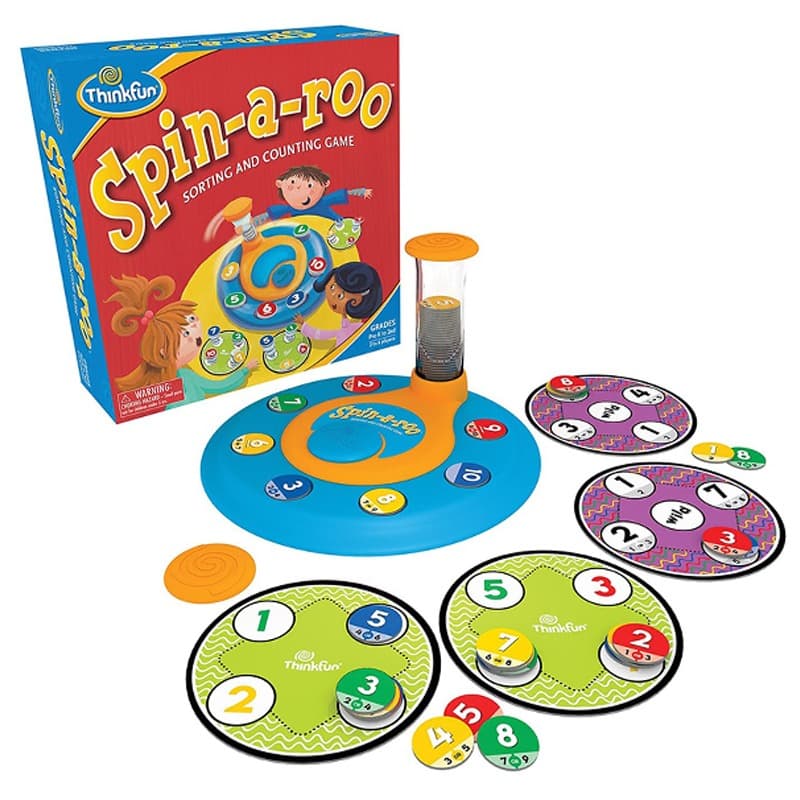 Spin-A-Roo Counting and Sorting Board Game