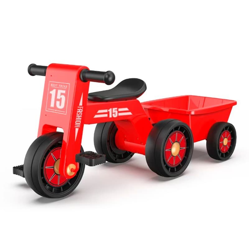 Children Tricycle Trailer With Light & Music