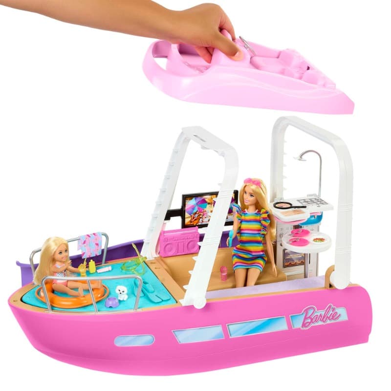 Barbie Dream Boat with 20 Pieces thumbnail 4