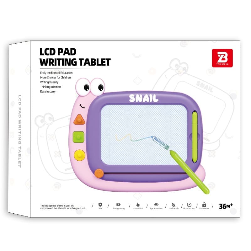 Writing Sketchpad Snail - Purple thumbnail 3