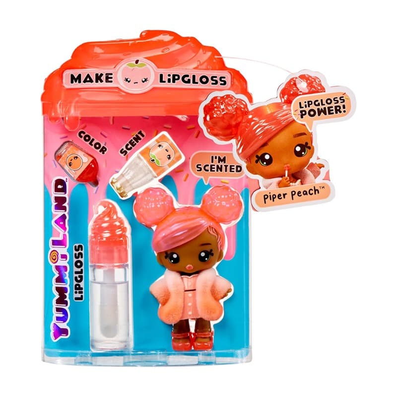 Yummiland Lipgloss Doll - Piper Peach
