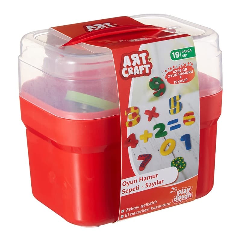 Art Craft Modeling Dough Box - Red