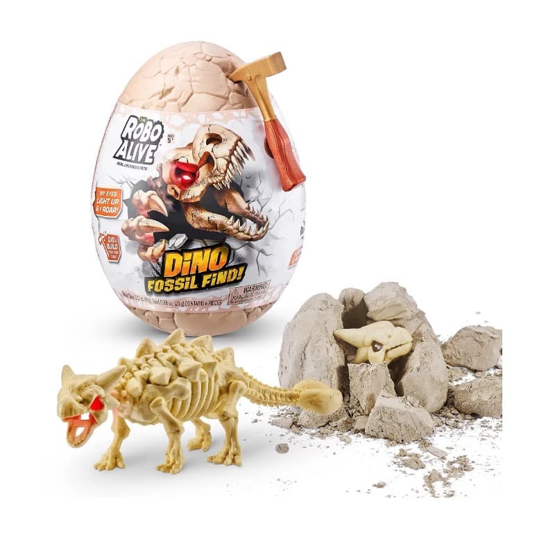 Robo Alive Dino Fossil Find T-Rex thumbnail 3