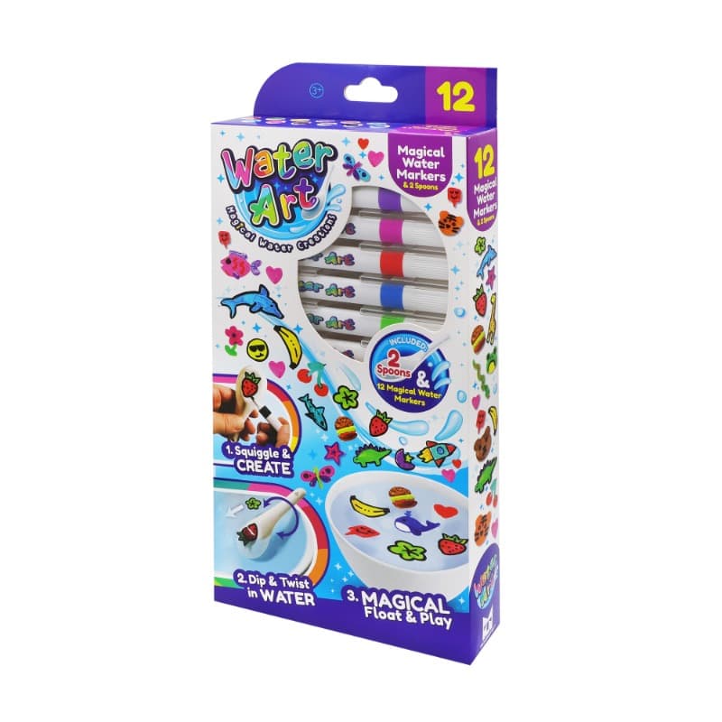 Watercolor Art Markers and Spatula - 12pcs thumbnail 5