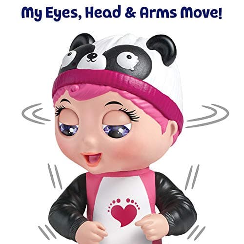 Baby Maziuna Tiny Toes Interactive Doll - Black thumbnail 2