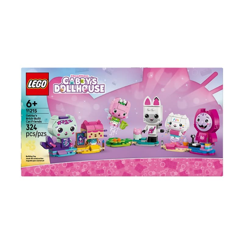 Gabby'S Brick-Built Cat Friends 324 pieces