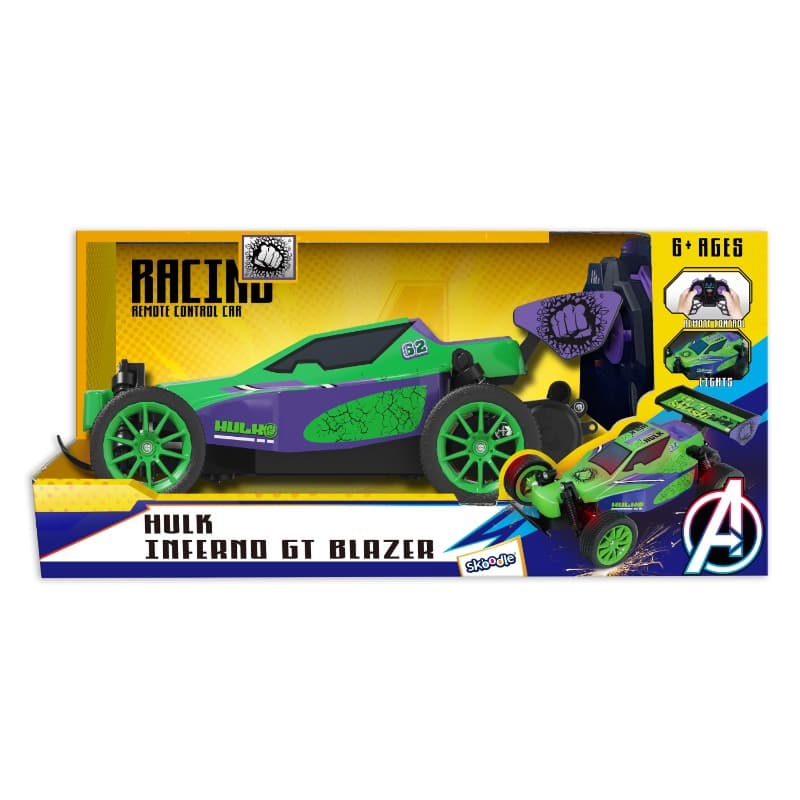 Marvel Hulk Inferno GT Blazer RC Car thumbnail 2
