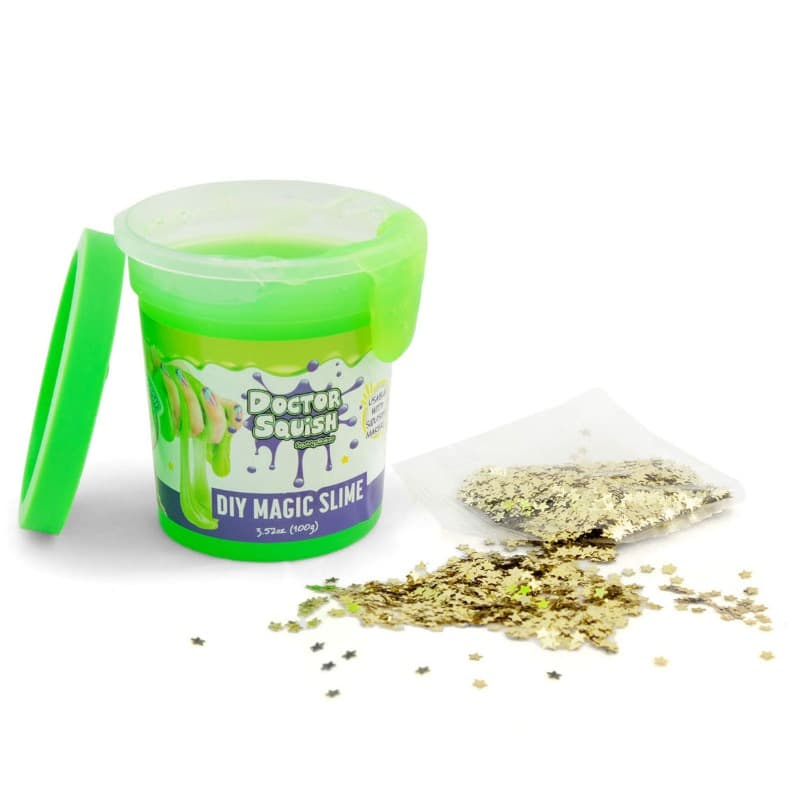 Doctor Squish Slime Value Pack - Green and Purple thumbnail 3