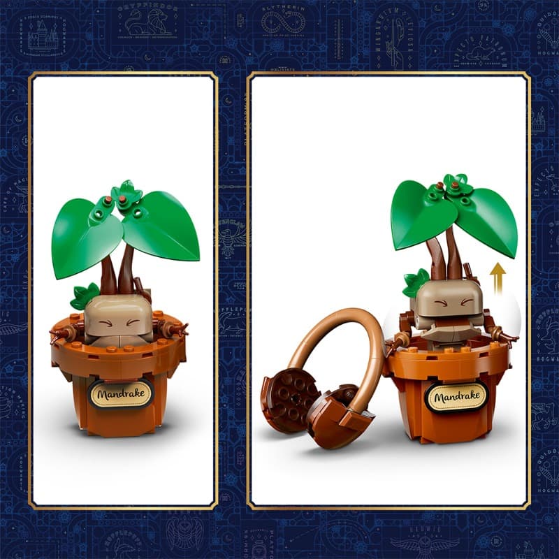 LEGO Harry Potter Hogwarts Herbology Plants 817 Pieces thumbnail 4