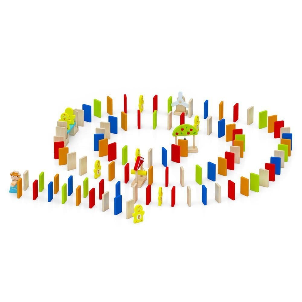 VIGA Domino Run Set - 116 Pcs thumbnail 4