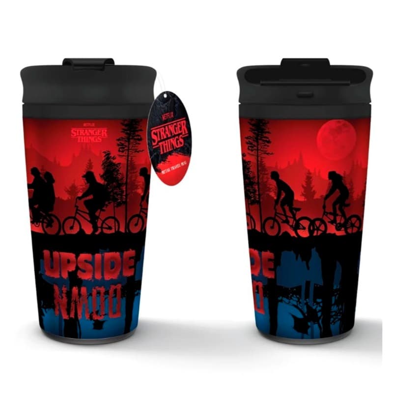 Stranger Things 4 (Scene) Metal Travel Mug