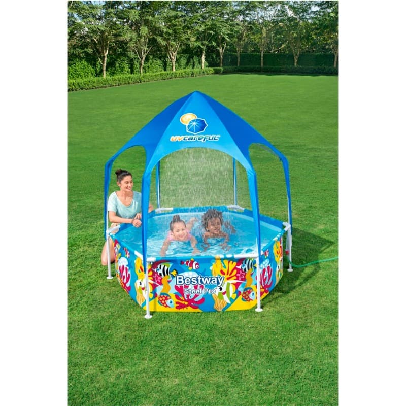 Bestway Frame Garden Pool With Roof thumbnail 4