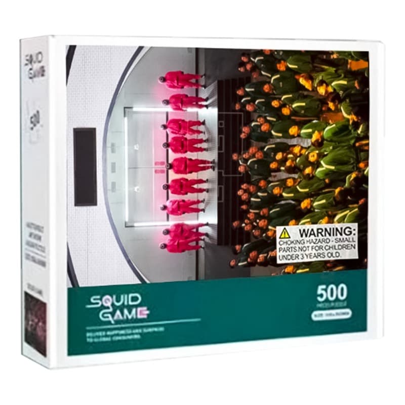 Squid Game Jigsaw Puzzle 500 Pieces Shape 8