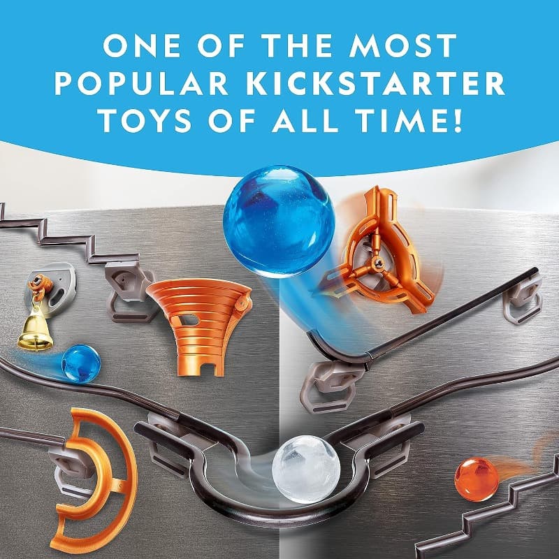 National Geographic Magnetic Marble Run - 75-Piece thumbnail 5