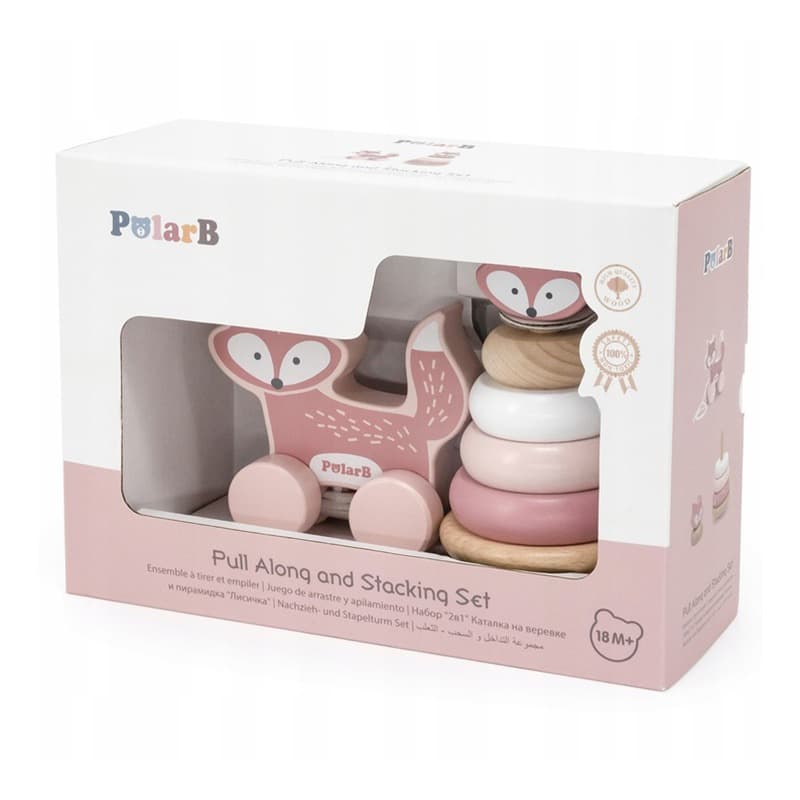 VIGA PolarB Pull Along and Stacking Set