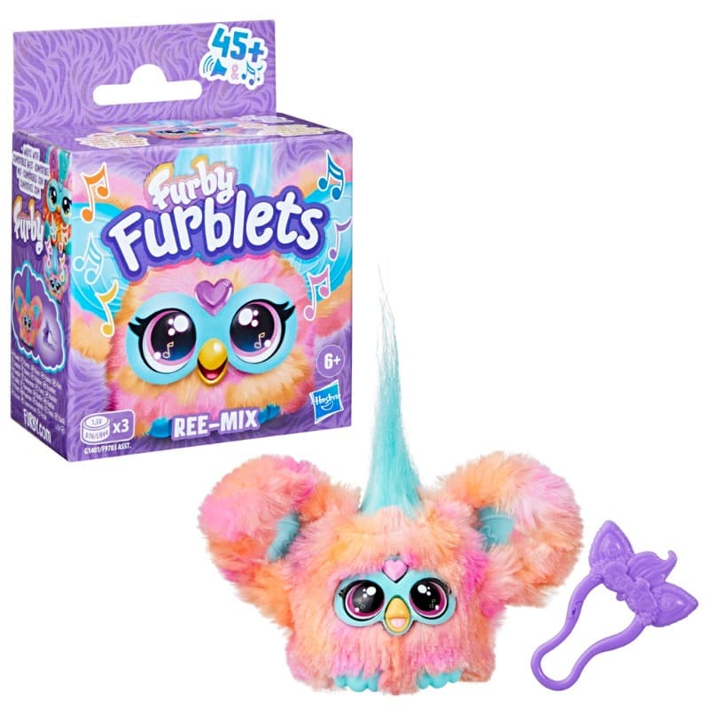 Furby Furblets Ree Mix Mini Friend 2 5 Inch thumbnail 2