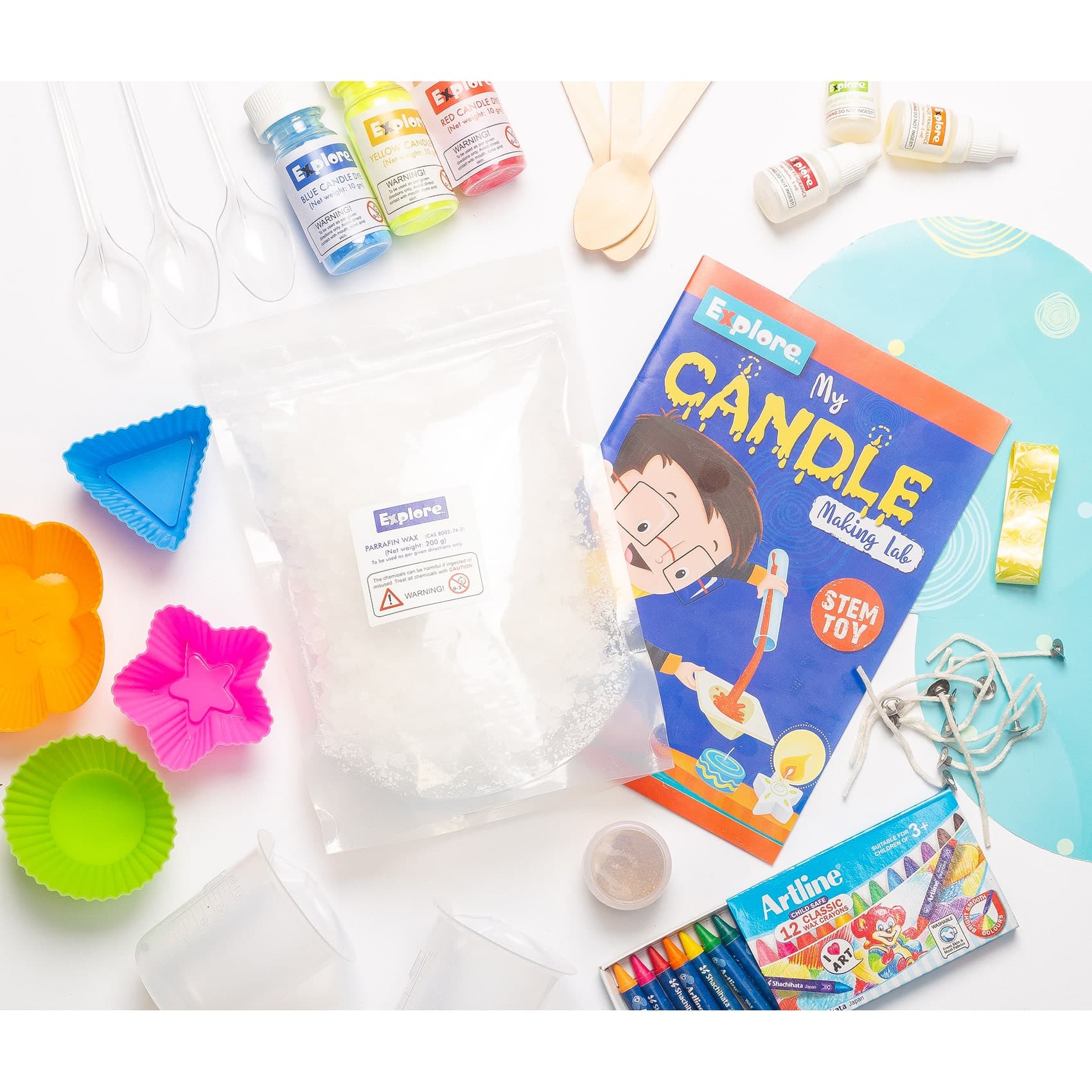 Explore My Candle Making Lab thumbnail 5