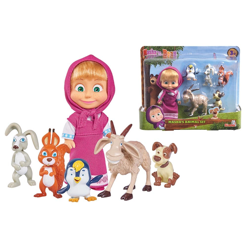 Simba Masha And The Bear Animal Friends thumbnail 2