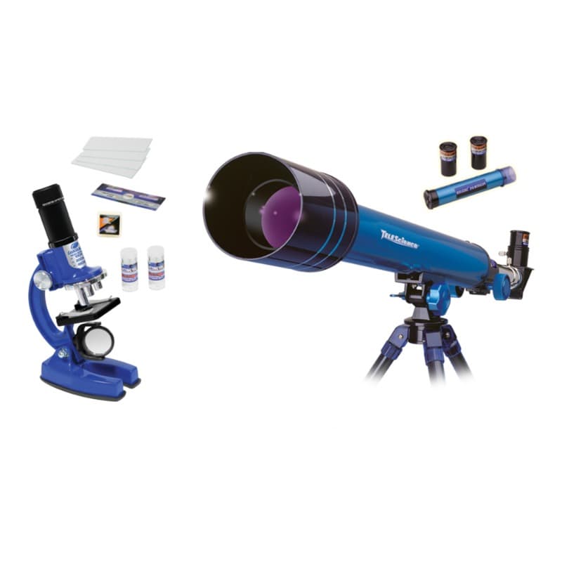 Micro Science Astronomical Terrestrial Telescope And Microscope Set