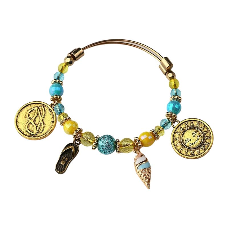 Fashion Time Uniquely me Fun And Sun Make Bracelets Making Set thumbnail 2