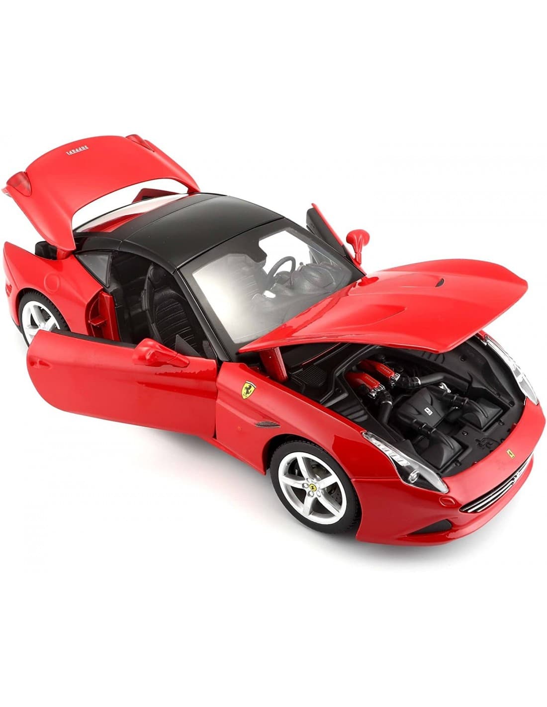 Bburago Ferrari California Closed Top Car - Red thumbnail 4