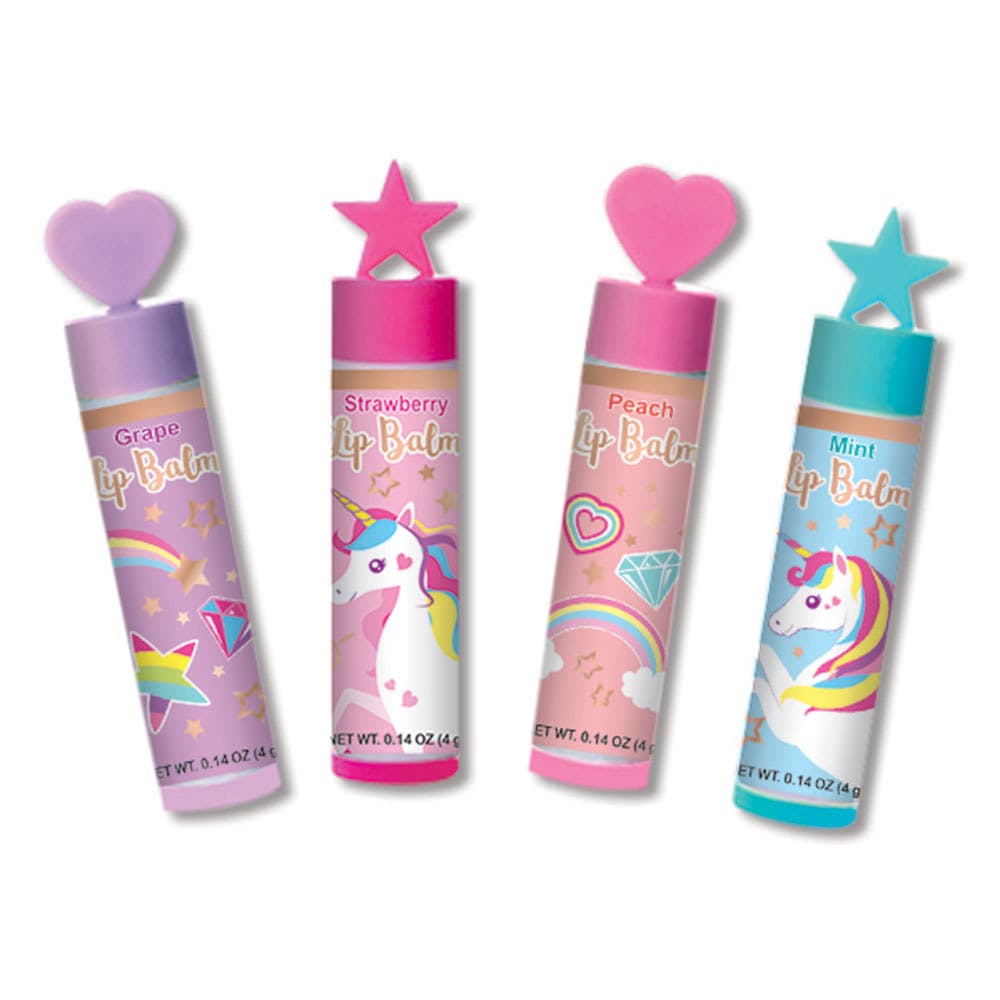 Hot Focus unicorn Scented Lip Balm Set 4Pcs thumbnail 2