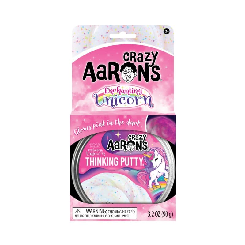 Crazy Aaron Enchanting Unicorn Thinking Putty Assorted