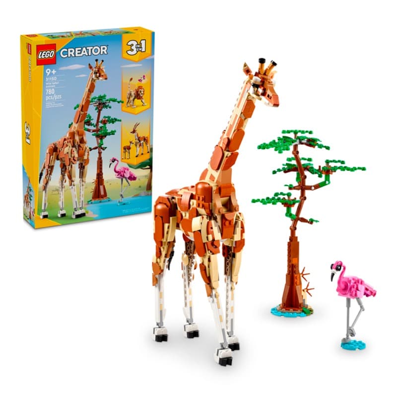 LEGO Wild Safari Animals 3 In 1 31150