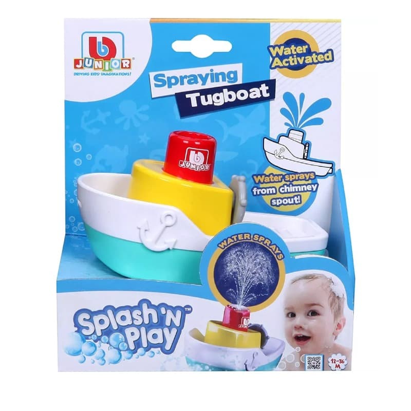BB Junior Splash N Play Spraying Tugboat