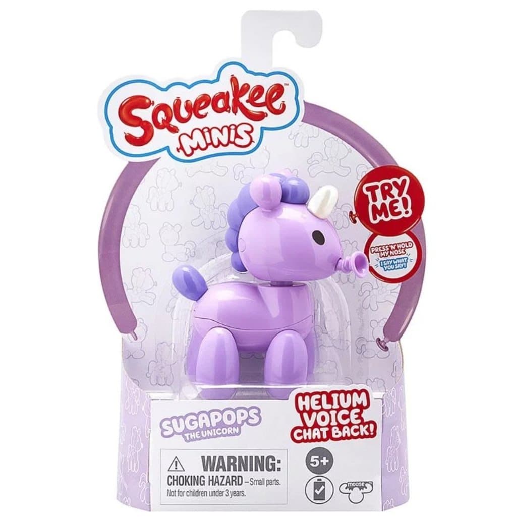 Squeakee Minis Sugapops The Unicorn Purple