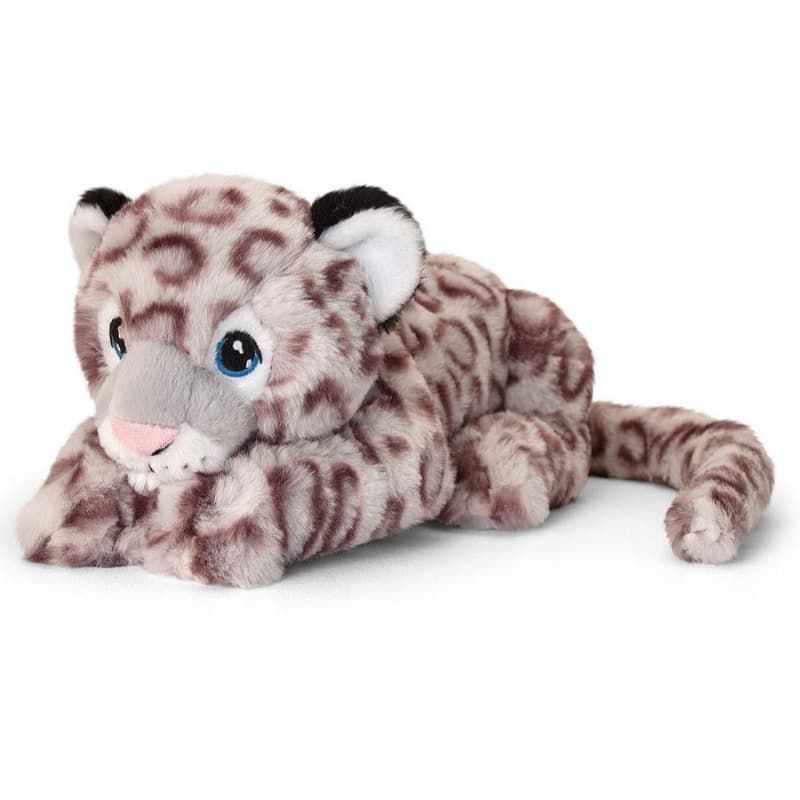 Keel Toys Keeleco Snow Leopard Plush - 25 cm thumbnail 2